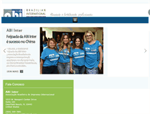Tablet Screenshot of abiinter.net